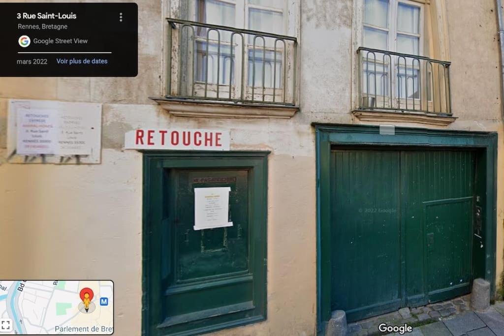 Ferienwohnung T2 4P Centre Historique-Parking Rennes Exterior foto